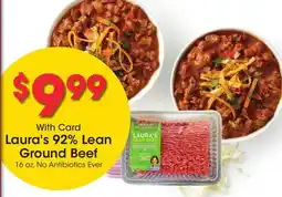 Ralphs Laura's 92% Lean Ground Beef offer