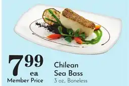 Pavilions Chilean Sea Bass offer