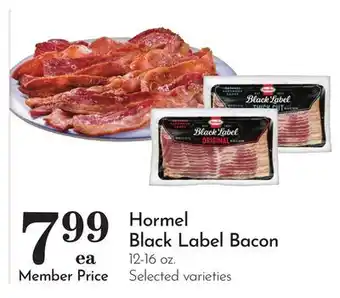 Pavilions Hormel Black Label Bacon offer