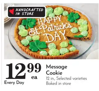 Pavilions Message Cookie offer