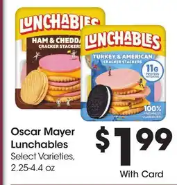 Ralphs Oscar Mayer Lunchables offer