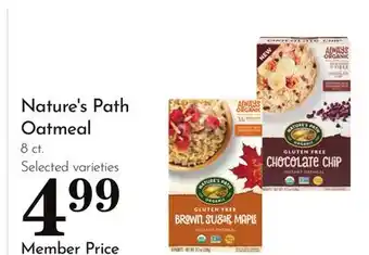 Pavilions Nature's Path Oatmeal offer