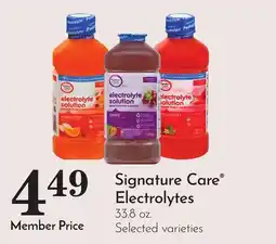 Pavilions Signature Care Electrolytes offer