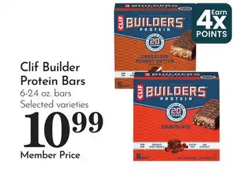 Pavilions Clif Builder Protein Bars offer