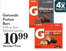 Pavilions Gatorade Protein Bars offer