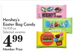 Pavilions Hershey's Easter Bag Candy offer