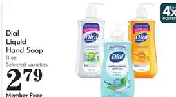 Pavilions Dial Liquid Hand Soap offer