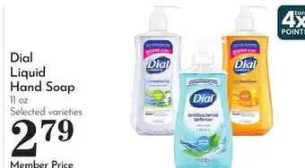 Pavilions Dial Liquid Hand Soap offer