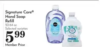 Pavilions Signature Care Hand Soap Refill offer