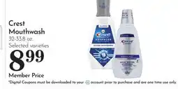 Pavilions Crest Mouthwash offer