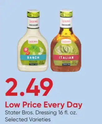 Stater Bros Stater Bros. Dressing offer