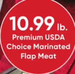 Stater Bros Premium USDA Choice Marinated Flap Meat offer