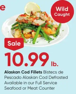 Stater Bros Alaskan Cod Fillets offer