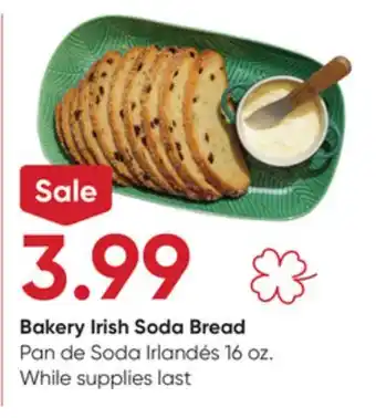 Stater Bros Bakery Irish Soda Bread offer