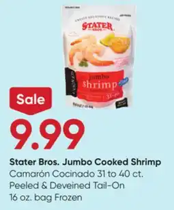 Stater Bros Stater Bros. Jumbo Cooked Shrimp offer