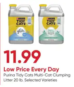 Stater Bros Purina Tidy Cats Multi-Cat Clumping Litter offer