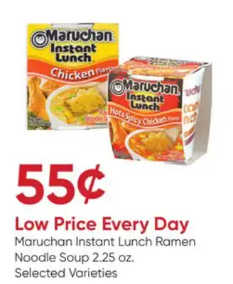 Stater Bros Maruchan Instant Lunch Ramen Noodle Soup offer