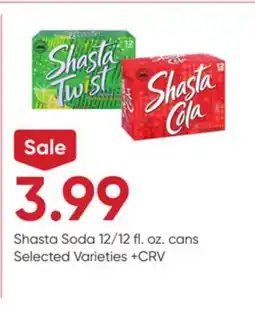 Stater Bros Shasta Soda offer