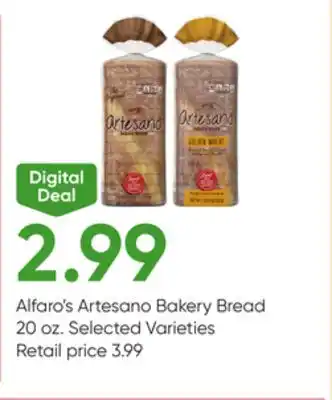 Stater Bros Alfaro's Artesano Bakery Bread offer