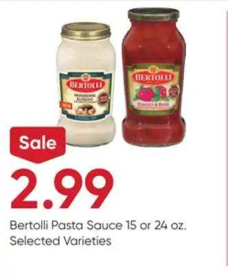 Stater Bros Bertolli Pasta Sauce offer