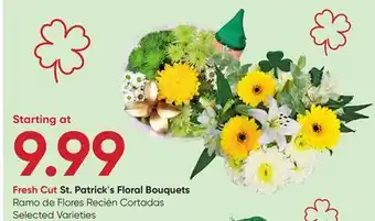 Stater Bros Fresh Cut St. Patrick's Floral Bouquets offer