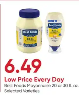 Stater Bros Best Foods Mayonnaise offer