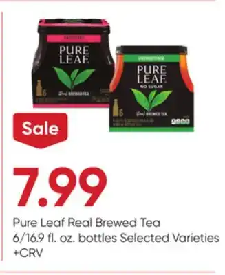 Stater Bros Pure Leaf Real Brewed Tea offer