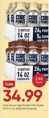 Stater Bros Core Power High Protein Milk Shake offer