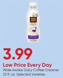 Stater Bros Wide Awake Dairy Coffee Creamer offer