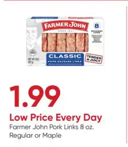 Stater Bros Farmer John Pork Links offer