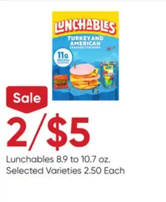 Stater Bros Lunchables offer