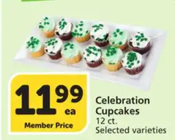 Vons Celebration Cupcakes offer