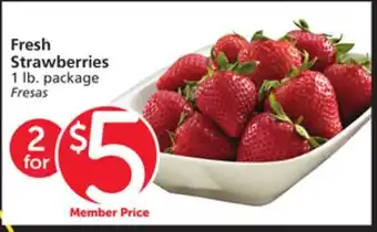 Vons Fresh Strawberries offer