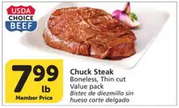 Vons Chuck Steak offer