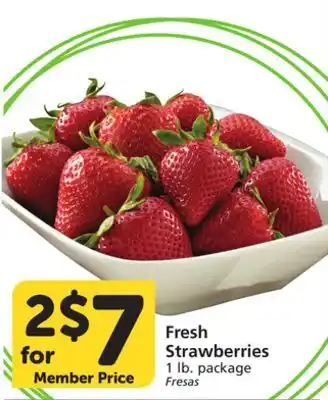 Vons Fresh Strawberries offer