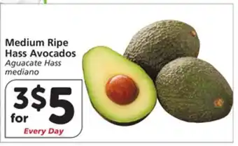 Vons Medium Ripe Hass Avocados offer