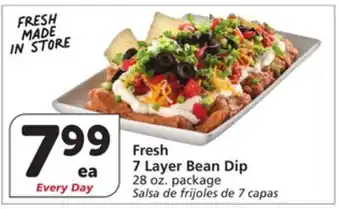 Vons Fresh 7 Layer Bean Dip offer