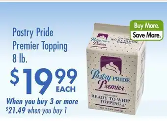 Smart & Final Pastry Pride Premier Topping offer