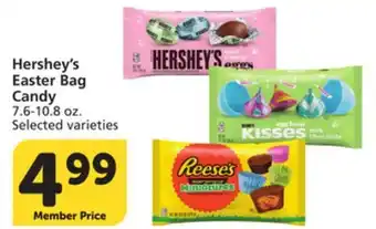 Vons Hershey's Easter Bag Candy offer