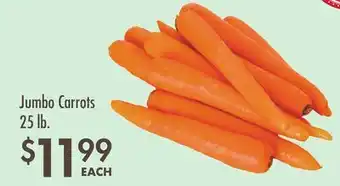 Smart & Final Jumbo Carrots offer