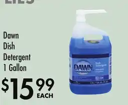 Smart & Final Dawn Dish Detergent 1 Gallon offer