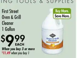 Smart & Final First Street Oven & Grill Cleaner offer