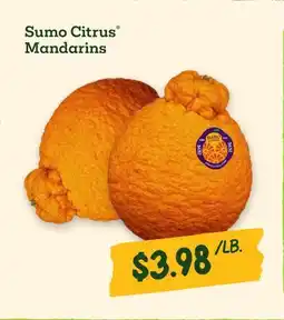 Sprouts Farmers Market Sumo Citrus Mandarins offer