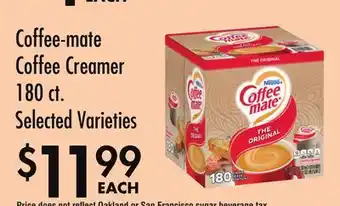 Smart & Final Coffee-mate Coffee Creamer offer