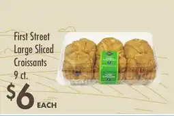 Smart & Final First Street Large Sliced Croissants offer