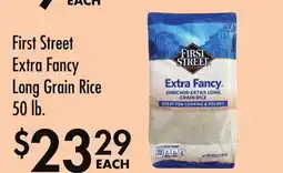 Smart & Final First Street Extra Fancy Long Grain Rice offer