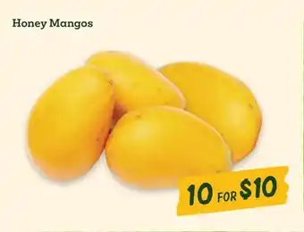 Sprouts Farmers Market Honey Mangos offer