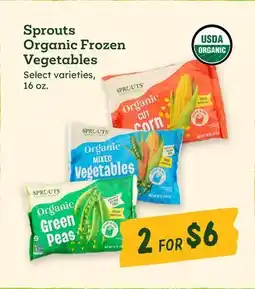 Sprouts Farmers Market Sprouts Organic Frozen Vegetables offer