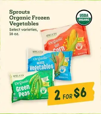 Sprouts Farmers Market Sprouts Organic Frozen Vegetables offer