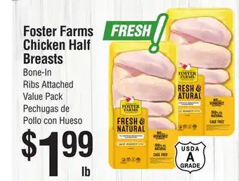 Smart & Final Foster Farms Chicken Half Breasts offer